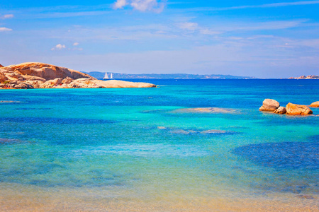 欧洲 假日 意大利语 旅游业 旅行 海滩 岩石 目的地 海湾