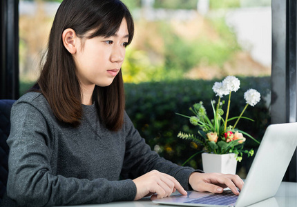 房子 网络 商业 因特网 女士 房间 泰国 女孩 打字 学生