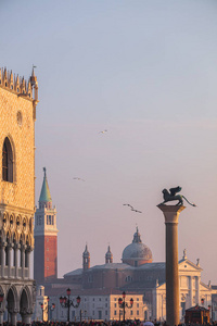 广场 地中海 意大利 天空 圣徒 钟楼 欧洲 建筑学 大教堂