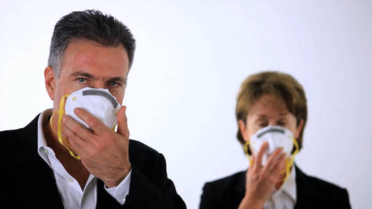 男人 保护 白种人 流感 光晕 面具 疾病 医学 健康 细菌