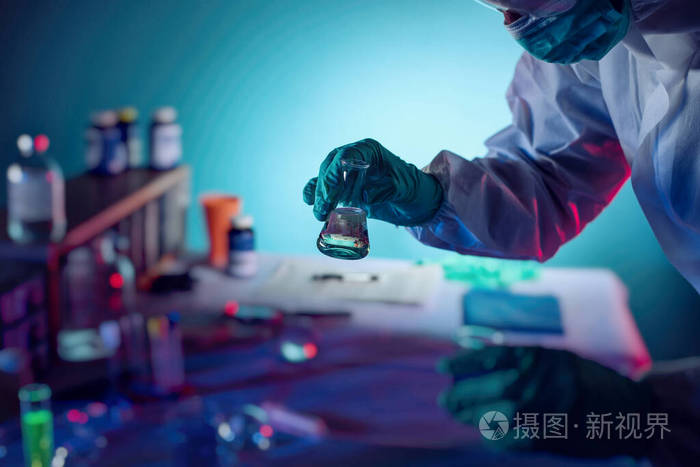 医学科学实验室病毒与细菌研究的概念