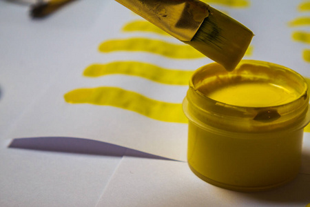 泼洒 纸张 柔和的 框架 颜色 涂鸦 插图 水粉 艺术 污点