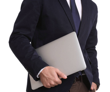 领导 技术 经理 公司 适合 首席执行官 衣服 成人 笔记本电脑