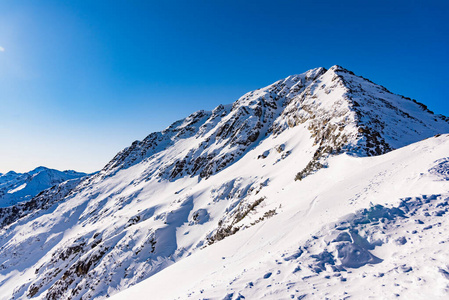 太阳 高的 阿尔卑斯山 全景图 美丽的 全景 自然 天空