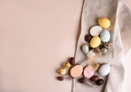 礼物 鸡蛋 庆祝 篮子 节日 复活节 木材 春天 食物 季节