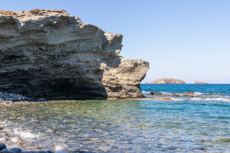 自然 村庄 海滩 假日 米洛斯 海洋 假期 希腊 岩石