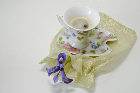 茶托 咖啡 饮料 早晨 杯子 粉红色 食物 茶杯 盘子 瓷器