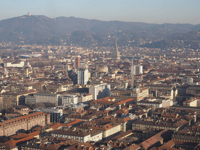 欧盟 建筑 地标 鸟瞰图 鼹鼠 都灵 卡斯特罗 欧洲 城市景观