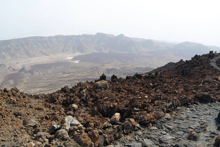 泰德 浪费 高山 全景图 西班牙语 徒步旅行 旅行 火山