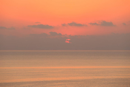 暮光 黄昏 早晨 地平线 海洋 风景 阳光 日出 旅行 自然