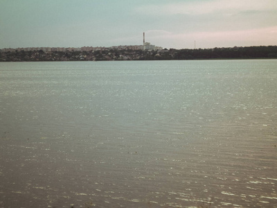 天空 自然 天际线 傍晚 海湾 日落 反射 风景 建筑 轮廓