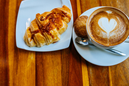 法国 特写镜头 牛奶 面包店 糕点 食物 法国人 咖啡馆