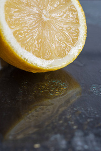 饮食 特写镜头 反射 柠檬 自然 颜色 柑橘 柠檬水 维生素