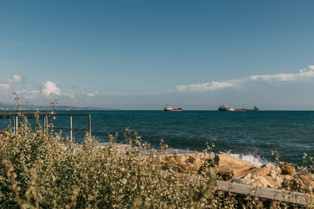 船舶 夏季 运输 海景 天空 假期 塞浦路斯 周末 复制空间