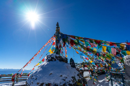 高的 颜色 攀登 日落 西藏 范围 环境 基础 喜马拉雅山