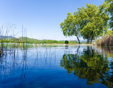 天空 春天 场景 旅行者 植被 反射 风景 夏天 墙纸 西班牙