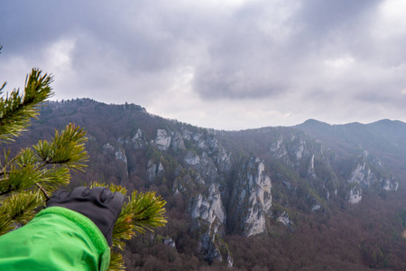 美丽的 国家的 公园 全景图 小山 旅行 天空 山谷 自然