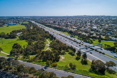 无人机 风景 接合 高速公路 立交桥 建筑学 街道 澳大利亚