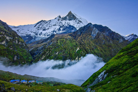 自然 挑战 天空 旅行 山谷 薄雾 风景 黎明 美女 喜马拉雅山脉