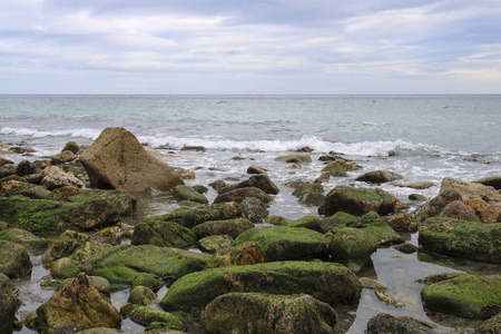 自然 海岸线 波浪 风景 海湾 海滩 美丽的 海岸 天空