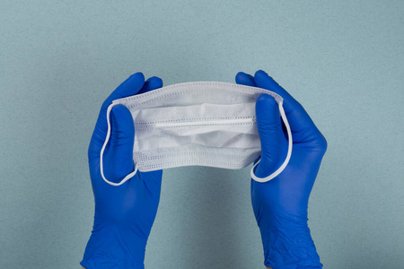 新型冠状病毒 外科手术 注射器 面具 保护 手套 医生 光晕