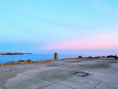 夏天 美丽的 旅行 颜色 风景 太阳 反射 日出 早晨 季节