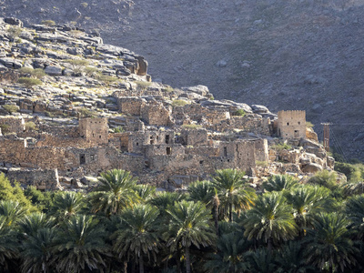 天空 被遗弃的 旅行 房子 摧毁 建筑学 风景 旅游业 阿曼