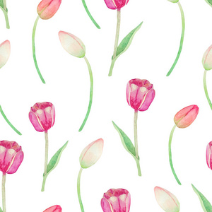 春天 复古的 打印 插图 植物 花园 粉红色 美丽的 纺织品