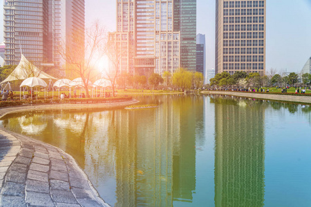 广场 地标 人行道 路面 珍珠 天际线 建筑学 风景 商业