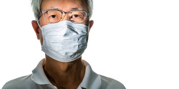 医疗保健 病毒 医学 玻璃杯 面对 流感 面具 男人 疾病