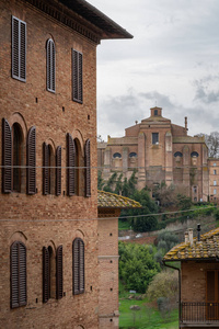 锡耶纳 旅行 历史 意大利语 建筑学 建筑 城市 美丽的