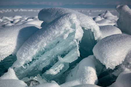 环境 季节 气候 晶体 冰冷的 美丽的 间隙 裂纹 全景图