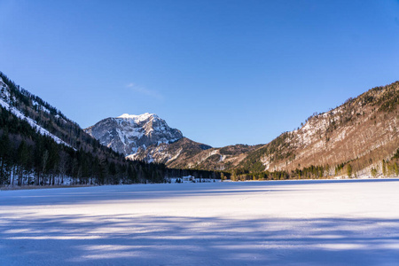 自然 阿尔卑斯山 山谷 滑雪 奥地利 欧洲 瑞士 冬天 旅行