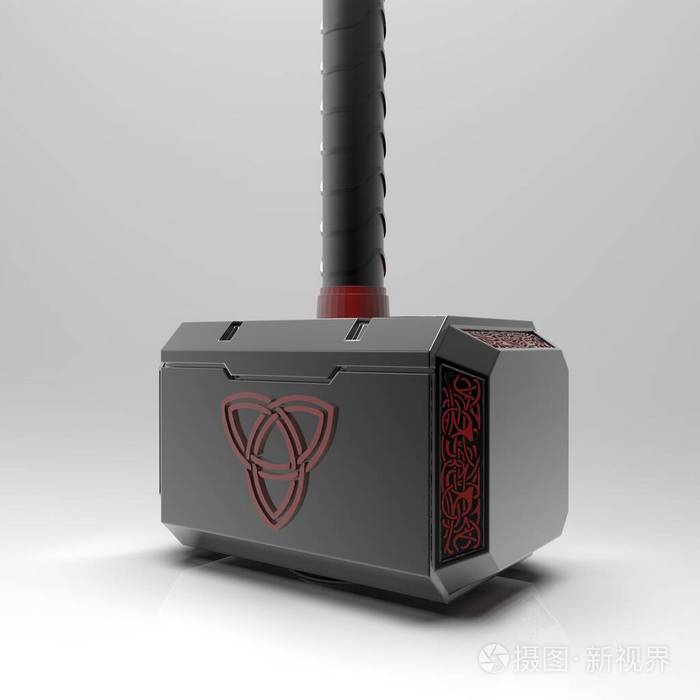3d模型mjollnir雷神之锤12