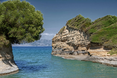 夏天 巡航 天空 美女 透明的 娱乐 地形 科孚 植物 海景