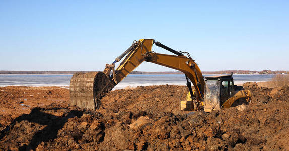机械 地面 运输 工程 网站 行业 工作 活动 土地 挖掘