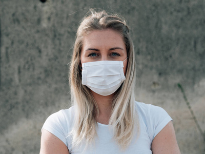 冠状病毒 健康 女人 流感 面具 保护 医学 肖像 医生