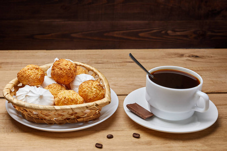 浓缩咖啡 美食家 糕点 咖啡 甜的 咖啡馆 饼干 特写镜头