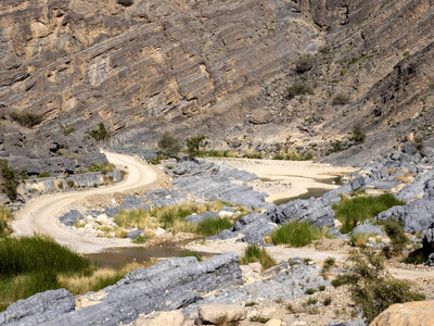 行走 沙漠 峡谷 风景 巴尼 阿拉伯 内地 荒野 杰贝尔