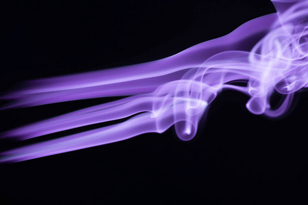 蒸汽 复制空间 曲线 紫罗兰 空气 紫色 薄雾 流动的 颜色