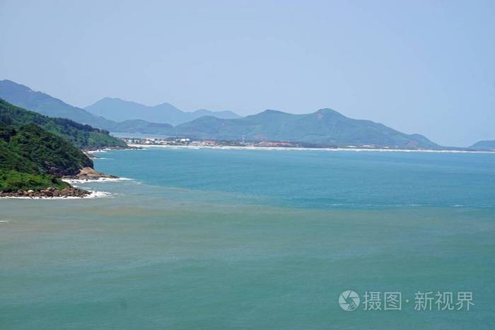 亚洲 海洋 波动 风景 自然 旅游业 美女 海岸 旅行 外部