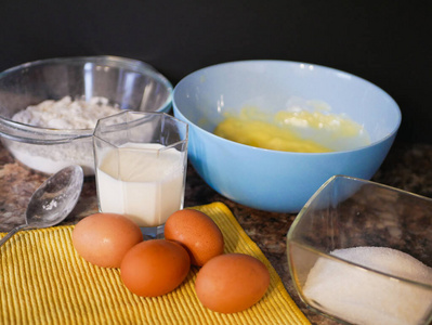 复活节 工具 烹饪 糕点 甜点 乳制品 自制 食物 勺子
