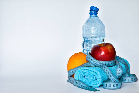 水果 运动 瓶子 液体 哑铃 身体 食物 透明的 重量 玻璃