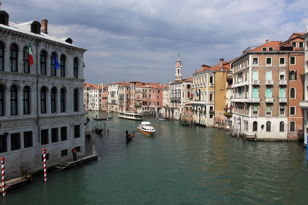 运河 城市 威尼斯 城市景观 建筑 意大利 地标 古老的