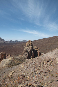 火山口 夏天 公园 地层 环境 自然 形成 天空 假期 岩石