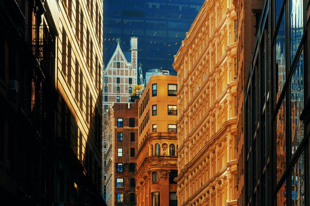 街道 纽约市 建筑 纽约 城市景观 摩天大楼 地标 美国