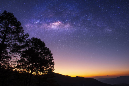 自然 星光 深的 天文学 美丽的 旅行 繁星 风景 冒险