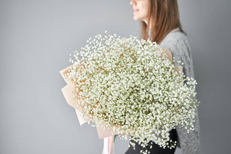 一束满天星图片