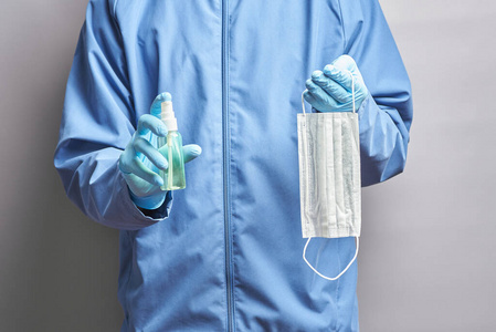 卫生 流感 消毒 肥皂 疾病 爆发 医生 大流行 保护 制服