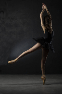 女人 时尚 美女 演播室 跳舞 优雅 运动 舞者 女孩 芭蕾舞演员